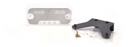 Lampa pozitie fata oval alb 4LED 12-24V [6]