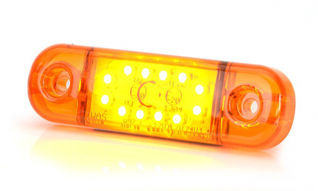 Lampi auto LED - Lampa pozitie laterala 12LED 12V-24V slim