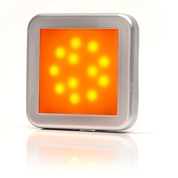 Lampi auto LED - Lampa pozitie laterala 12LED mat 12v-24v