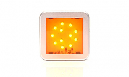 Lampa pozitie laterala 12LED patrat 12v-24v [2]