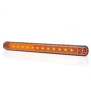 Lampi auto LED - Lampa pozitie laterala 12LED SLIM 12v-24v