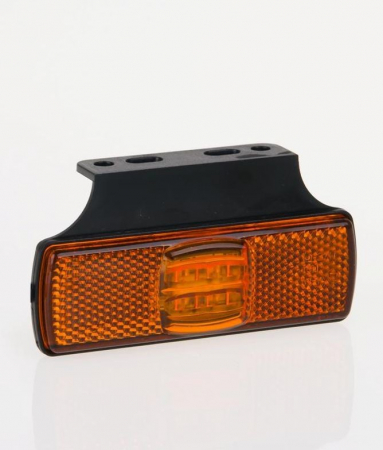 Lampa pozitie laterala cu LED FT 12V-24V cu suport [1]