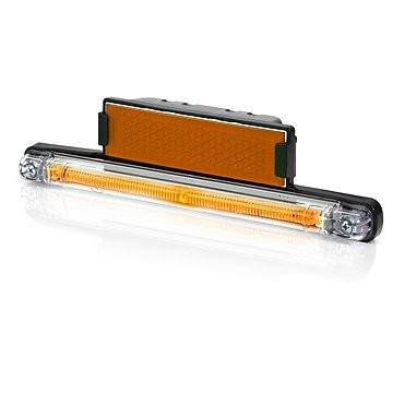 Lampi auto LED - Lampa pozitie laterala cu reflectorizant ORANGE 12V-24V