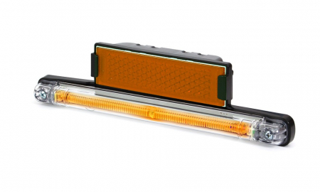 Lampa pozitie laterala cu reflectorizant ORANGE 12V-24V [1]