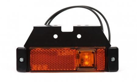 Lampa pozitie laterala LED W45 12V-24V suport [2]