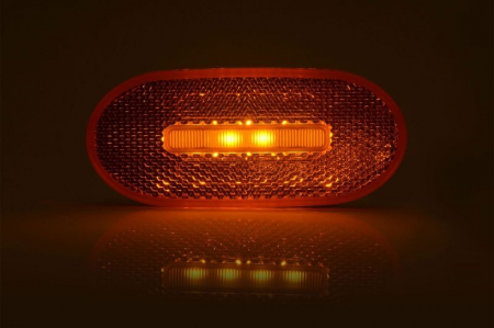 Lampa pozitie LED clips ORANGE 12-24V [4]