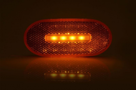Lampa pozitie LED clips2 ORANGE 12-24V [10]