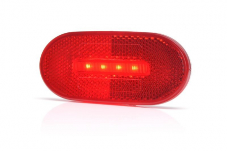 Lampi auto LED - Lampa pozitie LED clips2 RED 12-24V