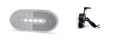 Lampa pozitie LED clips2 WHITE 12-24V [3]