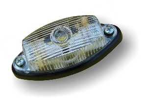 Lampa pozitie ovala cu bec alb-rosu 12v-24v [2]