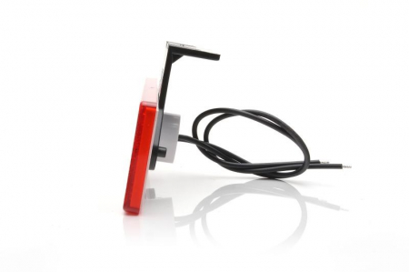 Lampa pozitie RECT1 LED RED 12-24V [7]