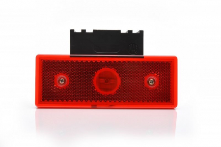Lampa pozitie RECT1 LED RED 12-24V [1]