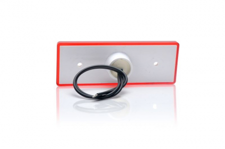 Lampa pozitie RECT1 LED RED 12-24V [5]