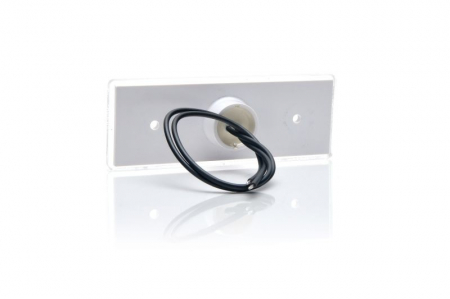 Lampa pozitie RECT1 LED WHITE 12-24V [3]