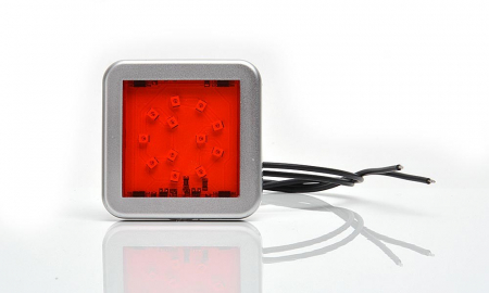 Lampa pozitie spate 12LED patrat 12v-24v [3]