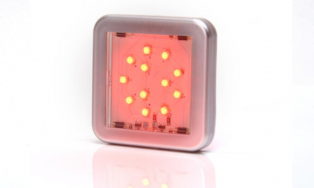 Lampa pozitie spate 12LED patrat 12v-24v [1]