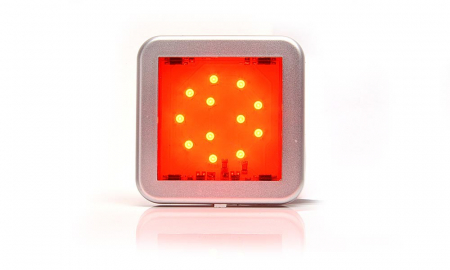 Lampa pozitie spate 12LED patrat 12v-24v [2]