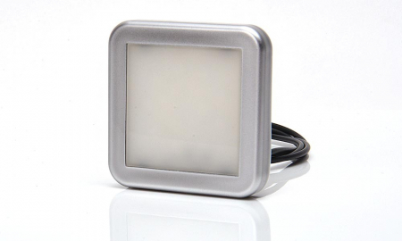 Lampa pozitie spate 12LED patrat mat 12v-24v [4]