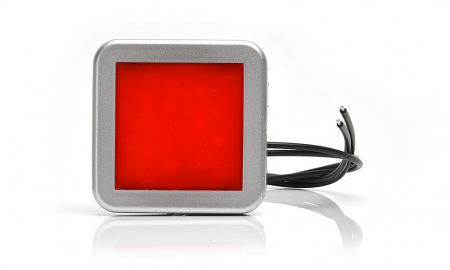 Lampa pozitie spate 12LED patrat mat 12V-24V [3]