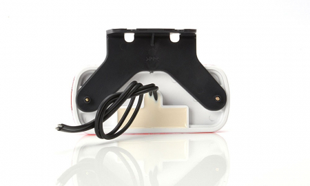 Lampa pozitie spate oval rosu 4LED 12-24V [2]
