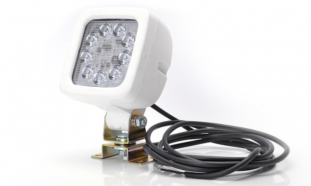 Lampi de lucru LED - Lampa proiector patrat 9LED 12V-24V