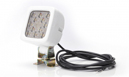 Lampi auto LED - Lampa proiector patrat cu 12LED 12V-24V