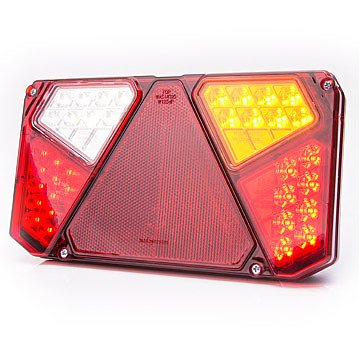 Lampi remorca si auto LED - Lampa remorca cu LED modul trapez 12V-24V
