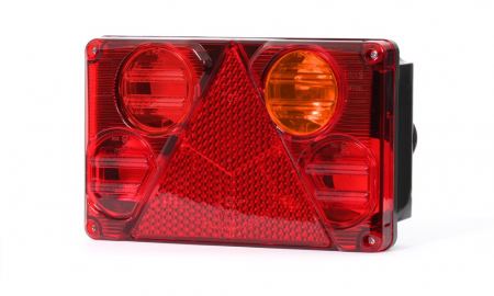 Lampa remorca dreptunghiulara spate cu bec [1]