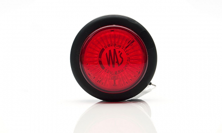 Lampa pozitie spate 2LED 12V-24V rotund [1]