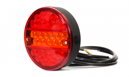 Lampi remorca si auto LED - Lampa rotunda multifunctional 29LED 12V-24V
