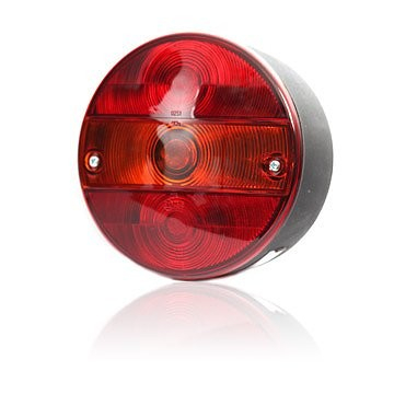 Lampi auto bec - Lampa rotunda spate cu bec