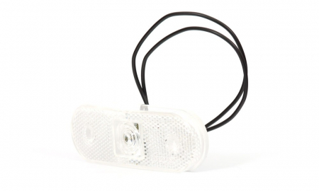 Lampi auto LED - Lampa rotunjita de pozitie fata cu LED 12V-24V