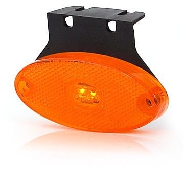 Lampi auto LED - Lampa semiremorca laterala 2LED 12V-24V cu suport