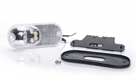 Lampa semiremorca pozitie fata cu LED curved 12V-24V [2]