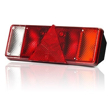Lampi auto bec - Lampa semiremorca spate cu bec si LED 12v sau 24V