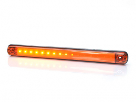 Lampi semnalizare LED - Lampa semnalizare 12LED FLAT 12V-24V Dinamic