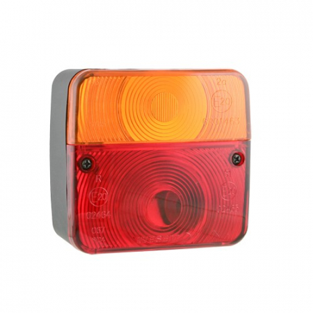 Lampi auto bec - Lampa spate patrat 4F 12v-24v