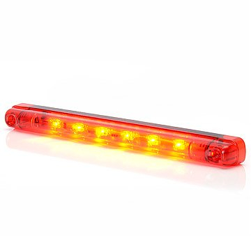 Lampi auto LED - Lampa stop frana cu LED rosu 12V-24V