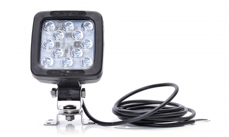 Lampa utilaje de lucru patrat 12LED 12v-24v [1]