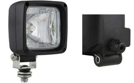 Lampa utilaje de lucru patrat cu bec WS 12V-24V [1]