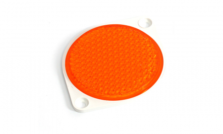 Dispozitive reflectorizante - Reflectorizant rotund portocaliu