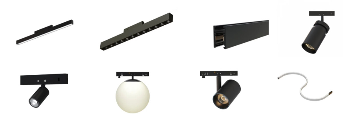 Proiectoare pe sina magnetica SLIM 24V