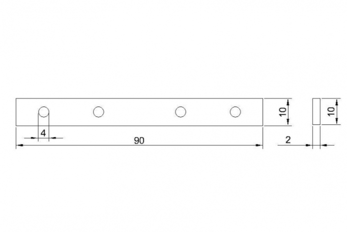 Set metalic M-Track 2 buc./6 buc. Nituri [2]