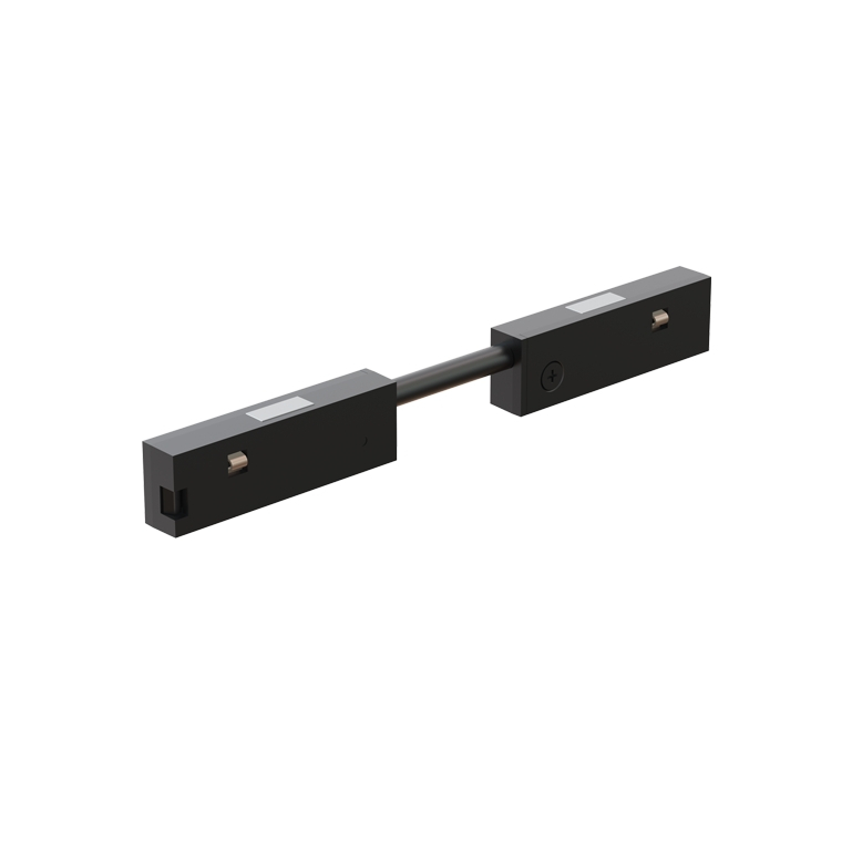 Conector electric de colt negru cu cablu pentru mini sina magnetica 24V DC [1]