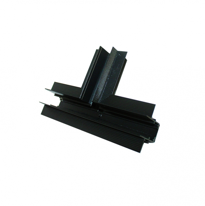 Conector negru mat T pentru sina magnetica incastrata [1]
