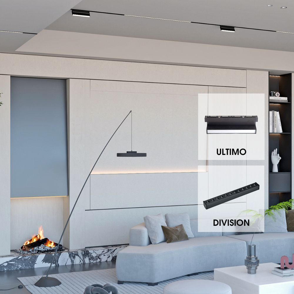 Corp de iluminat magnetic LED DIVISION LED ∙ 12W ∙ Negru ∙ 4000K [4]
