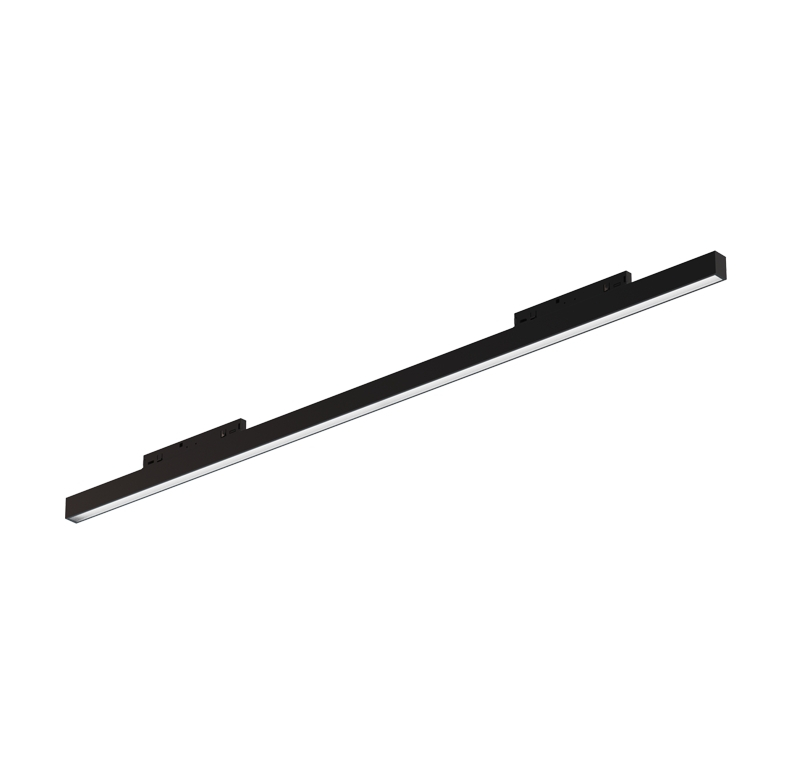 Mini Corp De Iluminat Magnetic Negru 24V DC 19W 3000K 950LM 100° RA90 5 ANI L587MM [1]