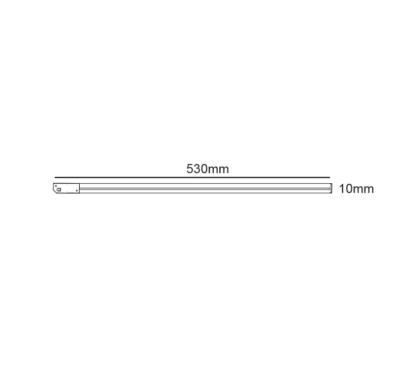 Mini corp de iluminat magnetic Neon 24V DC 6W 4000K 200LM 110° RA90 5 ANI L530MM [2]