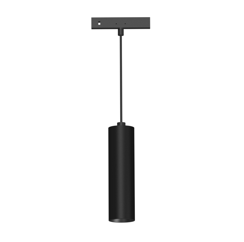 Mini corp de iluminat suspendat magnetic negru 24V DC 2W 3000K 170LM 36° RA90 5 ANI Φ25*90(1000)ΜΜ [1]