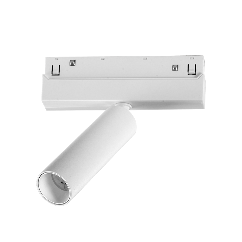 Mini spot led magnetic alb mat 48V Dc 8W 3000K 800Lm 24° osram Ra90 Φ30*110mm [1]